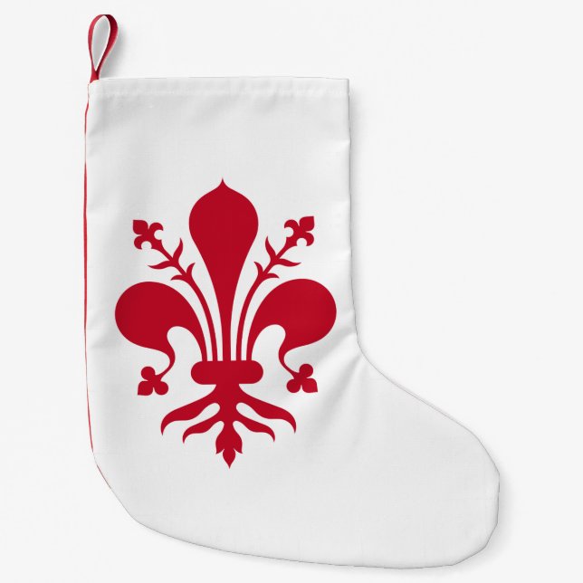 Christmas Stockings with Flag of Florence, Italy (Front)