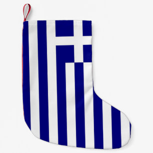 Christmas Stockings with Flag of Greece