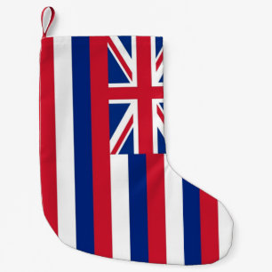 Christmas Stockings with Flag of Hawaii, USA