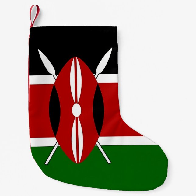 Christmas Stockings with Flag of Kenya (Front)