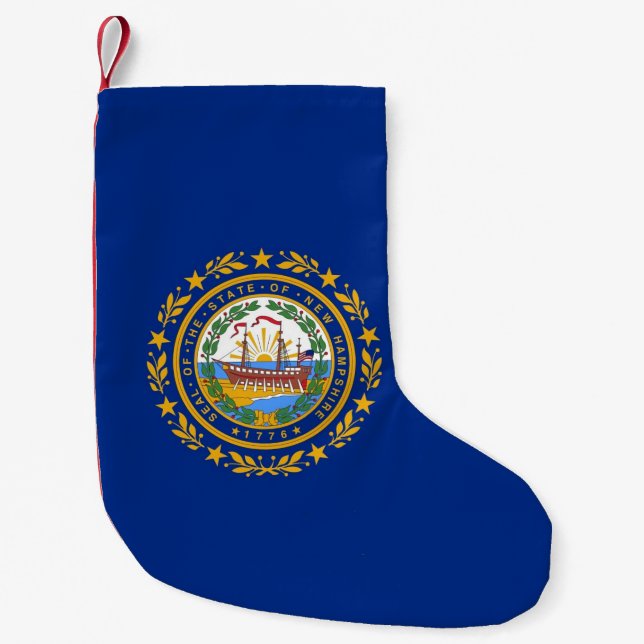 Christmas Stockings with Flag of New Hampshire (Front)