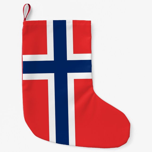 Christmas Stockings with Flag of Norway (Front)