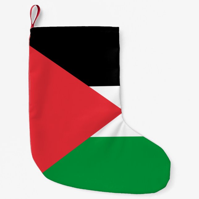 Christmas Stockings with Flag of Palestine (Front)