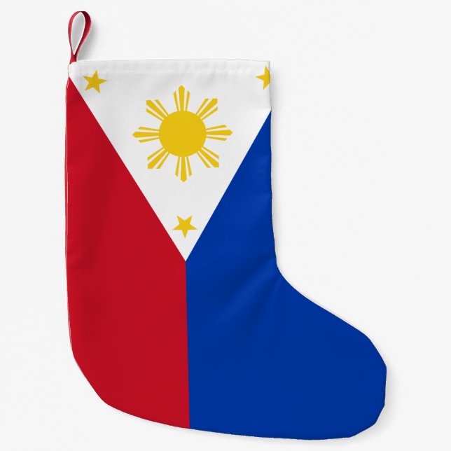 Christmas Stockings with Flag of Philippines (Front)