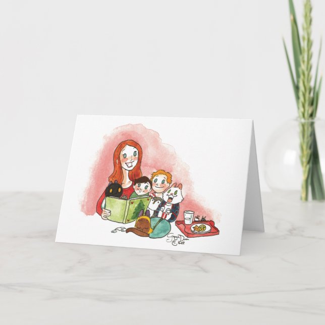 Christmas Storytime Card (Front)