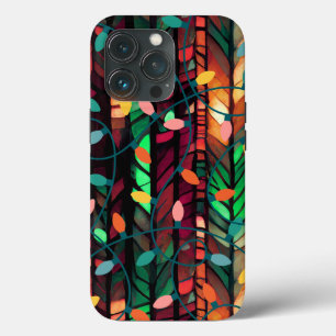 Christmas String Lights Colourful Bulbs iPhone 13 Pro Case