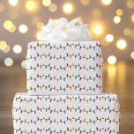 Christmas String Lights Wrapping Paper<br><div class="desc">Christmas String Lights Wrapping Paper</div>