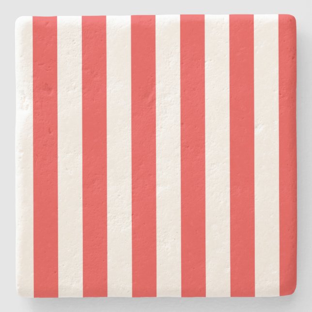 Christmas Striped coaster (Front)