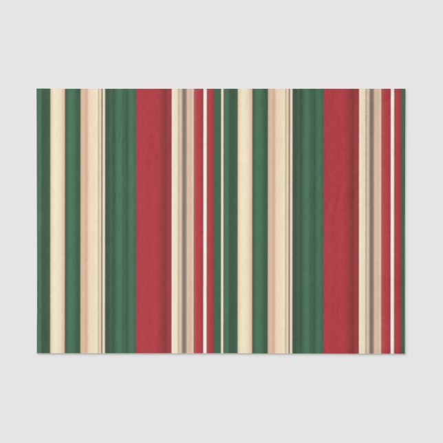 Christmas Stripes-24-TISSUE WRAPPING PAPER (Front)