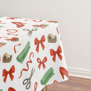 Christmas stuff for celebrating at home tablecloth