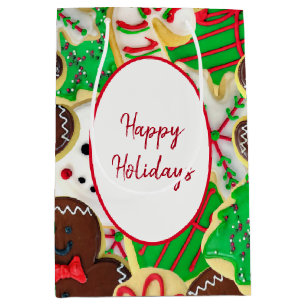 Christmas Sugar Cookies Medium Gift Bag