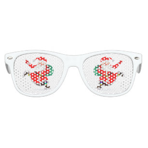 Christmas Sunglasses Gift with Santa Claus