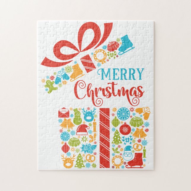 Christmas Surprise Box Jigsaw Puzzle (Vertical)