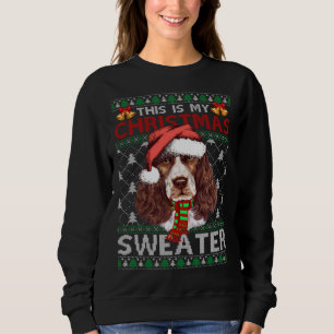 Christmas Sweater Christmas Santa English Springer