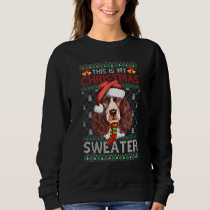 Christmas Sweater Christmas Santa English Springer