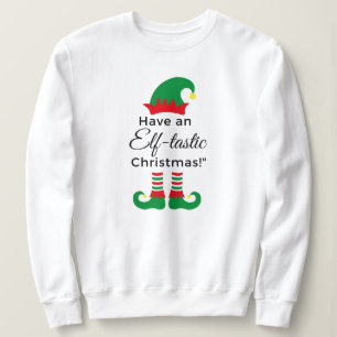 Christmas Sweatshirt Ladies - Elf-tastic!