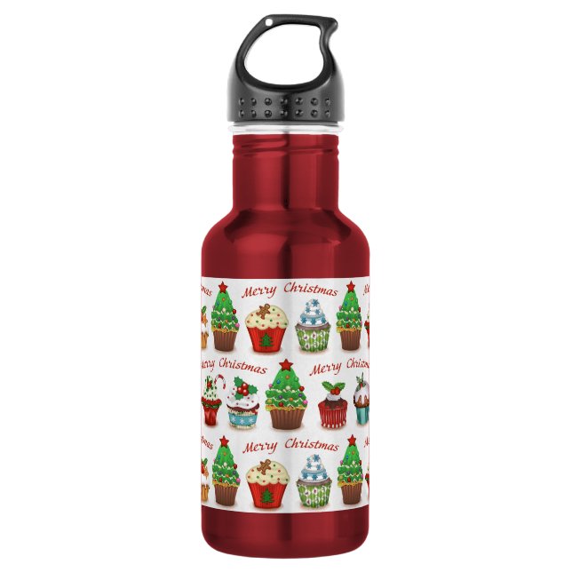 Christmas sweets 532 ml water bottle (Front)