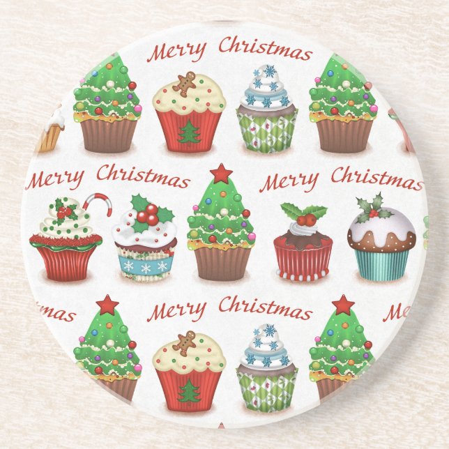 Christmas sweets coaster (Front)