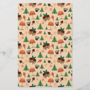 Christmas sweets stationery