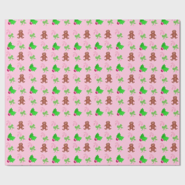 Christmas sweets wrapping paper (Seam)