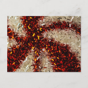 Christmas Swirl Holiday Postcard
