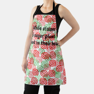 Christmas Swirls Apron