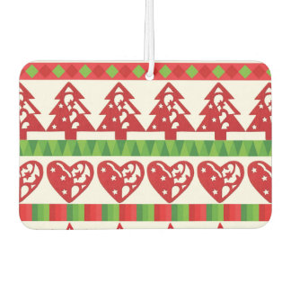 Christmas symbols car air freshener
