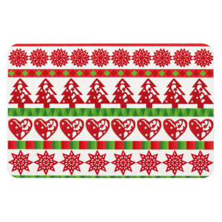 Christmas symbols magnet