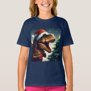 Christmas T-Rex 1 T-Shirt