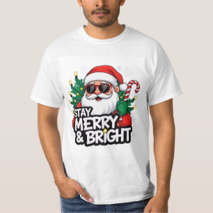  Christmas T-Shirt for Teens  Stay Merry & Bright