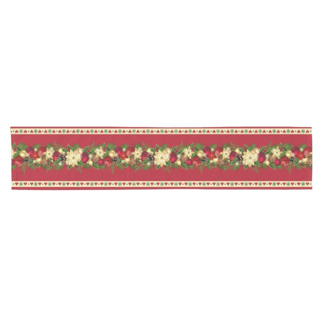 Christmas table runner 72" x 14" (Horizontal)