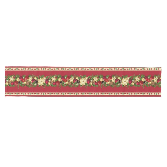 Christmas table runner 90" x 16" (Horizontal)
