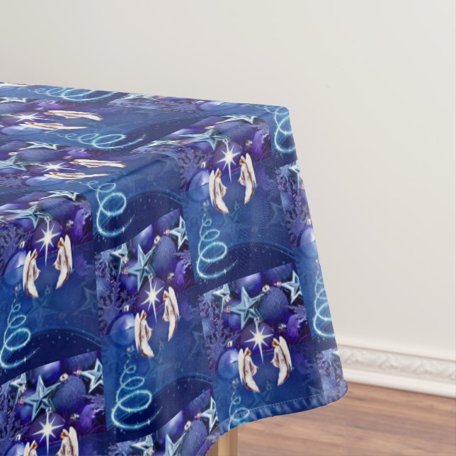 Christmas Tablecloth, Christmas Angel Tablecloth (In Situ)