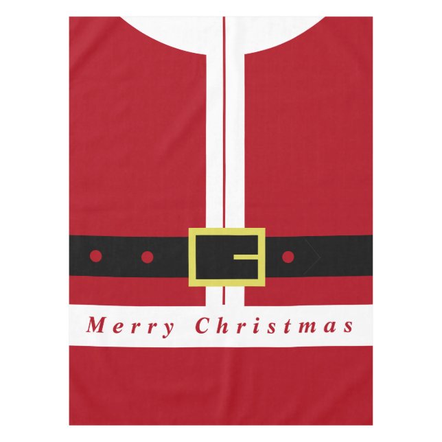 Christmas Tablecloth Santa Design (Front)