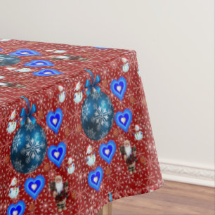 Christmas Tablecloth, Santa Tablecloth