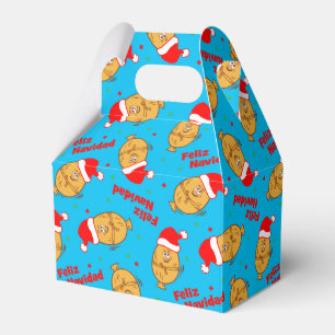 Christmas Tamales Pattern Favour Box