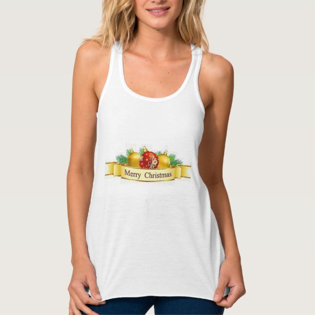 Christmas Tank Top (Front)