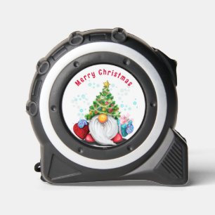 Christmas Tape Measure Gnome with Gifts 1