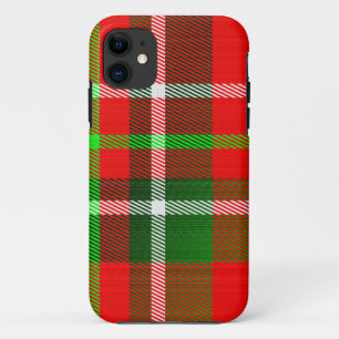 Christmas Tartan Pattern iPhone 11 Case