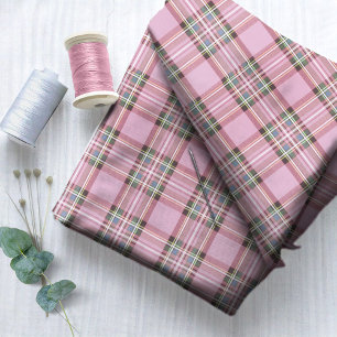 Christmas Tartan Pink/Green ID768 Fabric