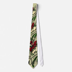 Christmas Tattoo Tie