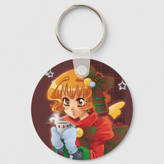 christmas tea key ring (Front)
