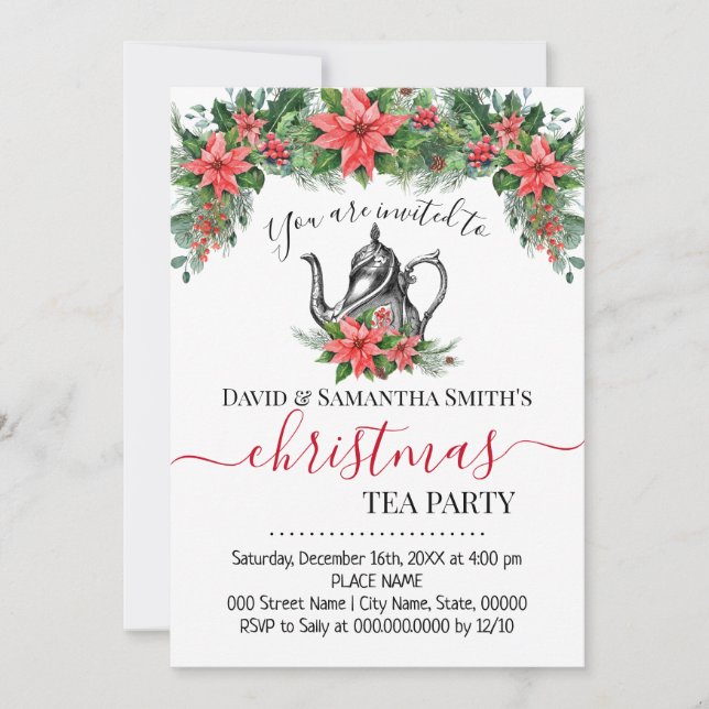 Christmas Tea Party Holiday Tea Party (Front)