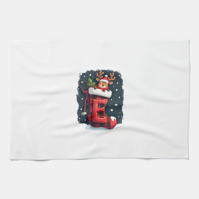 Christmas  tea towel (Horizontal)