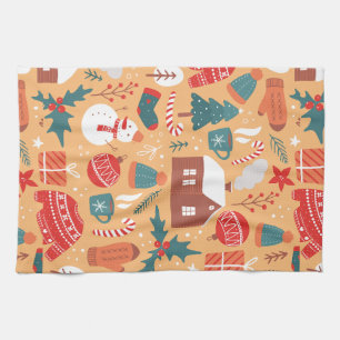 Christmas  tea towel