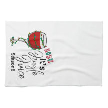 Christmas Tea Towel -  It’s Jingle Juice Season   