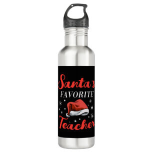 Christmas Teacher  710 Ml Water Bottle