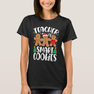 Christmas Teacher Cute Gingerbread Cookies T-Shirt