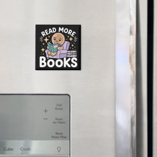 Christmas Teacher Read More Books Funny  Magnet