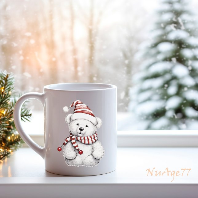CHRISTMAS Teddy Bear Coffee Mug (Creator Uploaded)